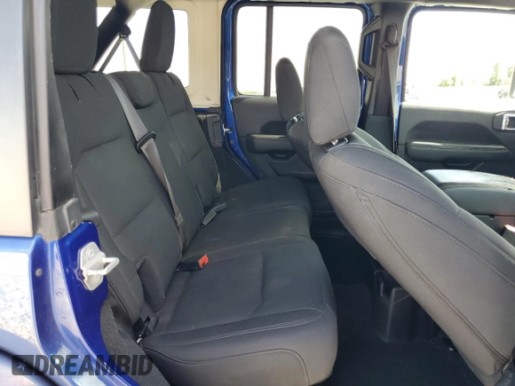 2019 Jeep Wrangler Unlimited Sahara with VIN 1C4HJXEN9KW592821, listed as a Copart auction lot 63204995 with 134,170 mi miles and Non repairable. Bid and sale history available at DreamBid. Image 11.