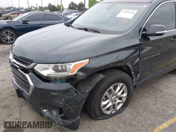 2020 Chevrolet Traverse LT Cloth with VIN 1GNERGKWXLJ320261, listed as a IAAI auction lot 42094336 with 51,063 mi miles. Bid and sale history available at carsss.com. Image 19.