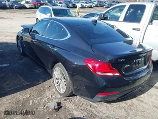 2020 Genesis G70 2.0T with VIN KMTG64LA3LU062290, listed as a IAAI auction lot 41004144 with 68,110 mi miles. Bid and sale history available at carsss.com. Image 3.