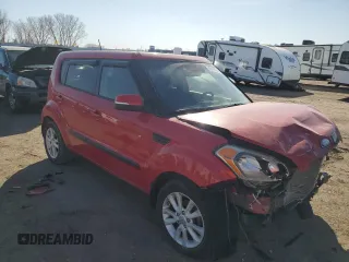 2013 Kia Soul + with VIN KNDJT2A63D7563776, listed as a Copart auction lot 48419185 with 149,078 mi miles and Salvage Title. Bid and sale history available at carsss.com. Image 4.