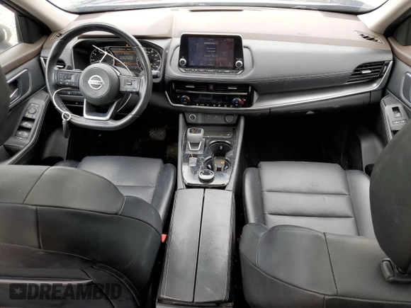 2021 Nissan Rogue SV z VIN JN8AT3BB9MW206307, wystawiony jako Copart lot #57290825 z przebiegiem 66 874 mil mil oraz Szkoda całkowita • Salvage title. Historia ofert i sprzedaży dostępna na DreamBid. Obrazek 8.