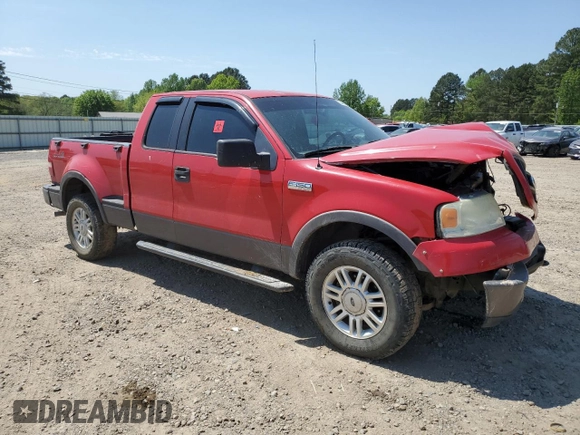 2005 Ford F-150 XLT with VIN 1FTPX04525KD58423, listed as a Copart auction lot 53495845 with 170,209 mi miles and Clean title. Bid and sale history available at DreamBid. Image 4.