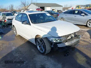 2015 BMW 3 Series 328i xDrive with VIN WBA3B3C53FF548318, listed as a IAAI auction lot 41447458 with 88,171 mi miles. Bid and sale history available at carsss.com. Image 1.