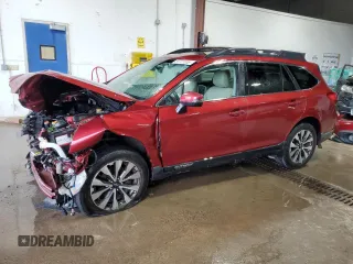 2017 Subaru Outback Limited with VIN 4S4BSANC0H3216139, listed as a Copart auction lot 59721655 with 53,774 mi miles and Salvage title. Bid and sale history available at DreamBid. Image 1.