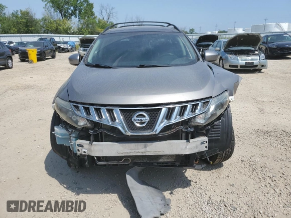 2009 Nissan Murano LE with VIN JN8AZ18W29W120860, listed as a Copart auction lot 62857124 with 199,955 mi miles and Non Repairable. Bid and sale history available at carsss.com. Image 5.