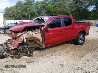 2024 Chevrolet Colorado 4WD Z71 with VIN 1GCPTDEK6R1170331, listed as a Copart auction lot 55762405 with Not provided miles and Non repairable. Bid and sale history available at DreamBid. Image 1.