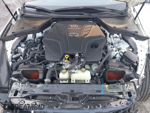 2023 Infiniti Q50 Luxe with VIN JN1EV7BP6PM512345, listed as a IAAI auction lot 42388297 with 11,204 mi miles and . Bid and sale history available at DreamBid. Image 10.