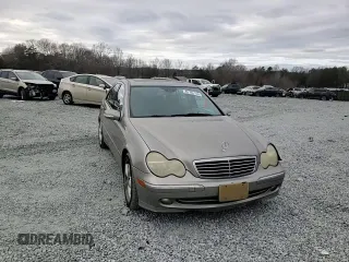 2004 Mercedes-Benz C 230 Kompressor with VIN WDBRF40J24F535886, listed as a Copart auction lot 85705154 with 145,446 mi miles and Salvage Title. Bid and sale history available at DreamBid. Image 11.