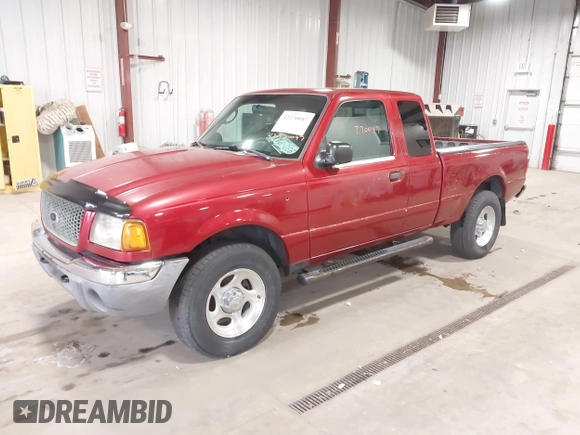 2003 Ford Ranger XL Fleet with VIN 1FTZR45E33PB61429, listed as a IAAI auction lot 42370047 with 122,970 mi miles and . Bid and sale history available at DreamBid. Image 2.