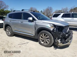 2020 Hyundai Santa Fe SEL with VIN 5NMS3CAD6LH246817, listed as a Copart auction lot 47855775 with 30,473 mi miles and Salvage Title. Bid and sale history available at carsss.com. Image 4.