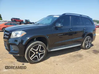 2017 Mercedes-Benz GLS with VIN 4JGDF7DE8HA878081, listed as a Copart auction lot 53521085 with 86,790 mi miles and Clean Title. Bid and sale history available at carsss.com. Image 1.