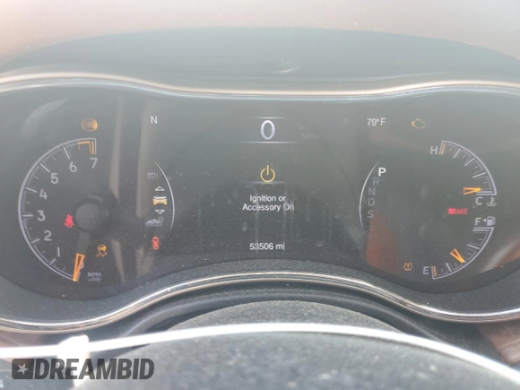 2015 Jeep Grand Cherokee Summit with VIN 1C4RJFJG3FC847797, listed as a Copart auction lot 54848085 with 53,506 mi miles and Salvage Title. Bid and sale history available at DreamBid. Image 9.