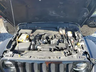 2021 Jeep Wrangler Unlimited Willys Sport with VIN 1C4HJXDG2MW569922, listed as a Copart auction lot 44619615 with 47,641 mi miles and Salvage title. Bid and sale history available at DreamBid. Image 11.