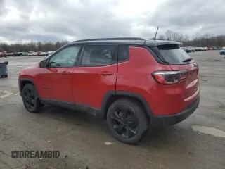 2021 Jeep Compass Altitude with VIN 3C4NJDBB9MT522210, listed as a Copart auction lot 51884765 with 38,768 mi miles and Salvage title. Bid and sale history available at DreamBid. Image 2.