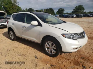 2012 Nissan Murano SL with VIN JN8AZ1MW9CW209208, listed as a Copart auction lot 70034254 with 172,605 mi miles and Salvage Title. Bid and sale history available at carsss.com. Image 4.