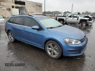 2016 Volkswagen Golf SportWagen TSI S with VIN 3VWC17AU0GM521440, listed as a Copart auction lot 69497883 with 80,142 mi miles. Bid and sale history available at carsss.com. Image 4.