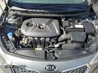 2016 Kia Forte EX with VIN KNAFX5A83G5627809, listed as a Copart auction lot 55222625 with 83,541 mi miles and Clean Title. Bid and sale history available at DreamBid. Image 11.