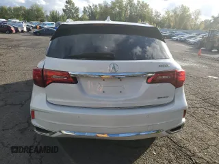 2020 Acura MDX Sport Hybrid w/Advance Pkg with VIN 5J8YD7H72LL001155, listed as a Copart auction lot 76534484 with 49,749 mi miles and Salvage Title. Bid and sale history available at carsss.com. Image 6.