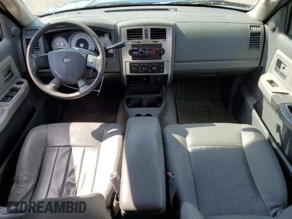 2005 Dodge Dakota Laramie with VIN 1D7HW58N25S200250, listed as a Copart auction lot 74635094 with 230,871 mi miles and Clean Title. Bid and sale history available at DreamBid. Image 8.