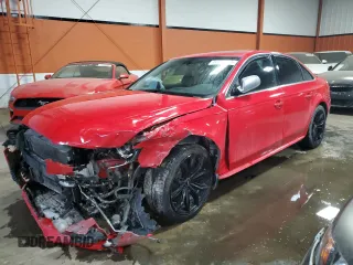 2014 Audi S4 Premium with VIN WAUFGCFL6EA113376, listed as a Copart auction lot 44935884 with 136,745 mi miles and Salvage Title. Bid and sale history available at carsss.com. Image 1.