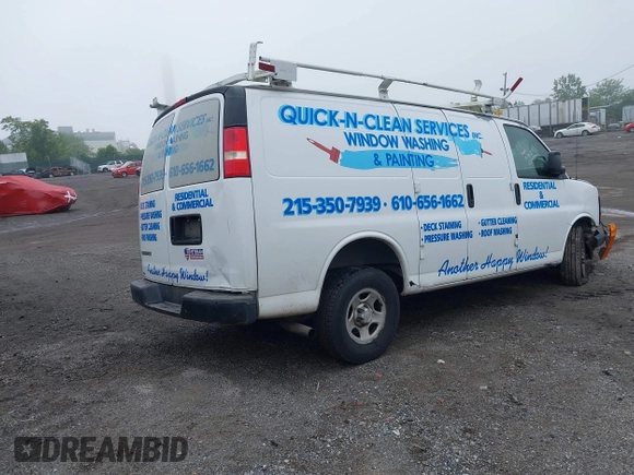 2007 Chevrolet Express Cargo with VIN 1GCFG15X971163915, listed as a IAAI auction lot 42267952 with Not provided miles and . Bid and sale history available at DreamBid. Image 4.