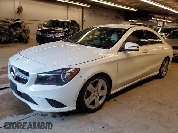 2015 Mercedes-Benz CLA 250 with VIN WDDSJ4GB1FN265340, listed as a Copart auction lot 49583103 with 121,659 mi miles and . Bid and sale history available at DreamBid. Image 1.