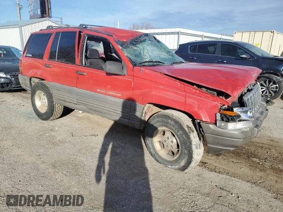 1998 Jeep Grand Cherokee Laredo with VIN 1J4GZ58S7WC105854, listed as a Copart auction lot 82321254 with 178,072 mi miles and Salvage Title. Bid and sale history available at carsss.com. Image 4.