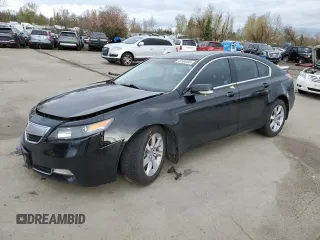 2012 Acura TL Technology z VIN 19UUA8F52CA002073, wystawiony jako Copart lot #49104505 z przebiegiem 118 483 mil mil oraz Szkoda całkowita • Salvage title. Historia ofert i sprzedaży dostępna na DreamBid. Obrazek 1.