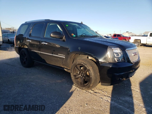 2010 GMC Yukon Denali with VIN 1GKUCEEF8AR193745, listed as a Copart auction lot 79361673 with 140,524 mi miles and Salvage Title. Bid and sale history available at carsss.com. Image 4.
