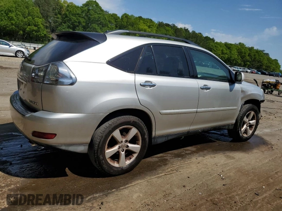 2008 Lexus RX 350 z VIN 2T2GK31U48C029302, wystawiony jako Copart lot #53437665 z przebiegiem 152 261 mil mil oraz Szkoda całkowita • Salvage title. Historia ofert i sprzedaży dostępna na DreamBid. Obrazek 3.
