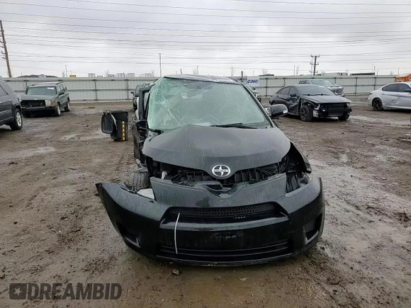 2010 Scion xD with VIN JTKKU4B44A1006795, listed as a Copart auction lot 48233665 with 0 mi miles and Salvage Title. Bid and sale history available at carsss.com. Image 11.