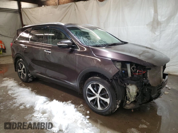 2017 Kia Sorento EX with VIN 5XYPHDA1XHG252950, listed as a Copart auction lot 87718275 with 71,058 mi miles and Salvage Title. Bid and sale history available at carsss.com. Image 4.