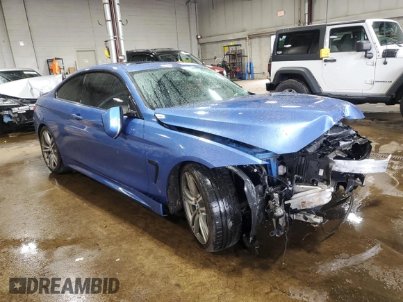 2014 BMW 4 Series 435i xDrive z VIN WBA3R5C59EK188095, wystawiony jako Copart lot #58068705 z przebiegiem 102 884 mil mil oraz Szkoda całkowita • Salvage title. Historia ofert i sprzedaży dostępna na DreamBid. Obrazek 4.