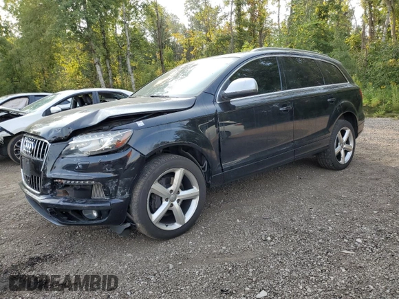 2015 Audi Q7 3.0L TDI Vorsprung Edition with VIN WA1WMCFE2FD011175, listed as a Copart auction lot 68543674 with 259,681 mi miles and Salvage Title. Bid and sale history available at carsss.com. Image 1.
