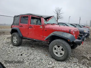 2010 Jeep Wrangler Unlimited Rubicon with VIN 1J4BA6H17AL109880, listed as a Copart auction lot 44205455 with 95,781 mi miles and Salvage title. Bid and sale history available at DreamBid. Image 4.