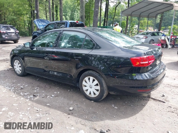 2015 Volkswagen Jetta S with VIN 3VW2K7AJ1FM293445, listed as a IAAI auction lot 42762356 with 116,301 mi miles and . Bid and sale history available at DreamBid. Image 3.