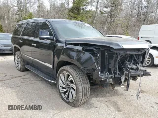 2019 Cadillac Escalade Premium Luxury z VIN 1GYS4CKJ2KR168901, wystawiony jako Copart lot #49506195 z przebiegiem 67 821 mil mil oraz Szkody całkowita. Historia ofert i sprzedaży dostępna na DreamBid. Obrazek 4.