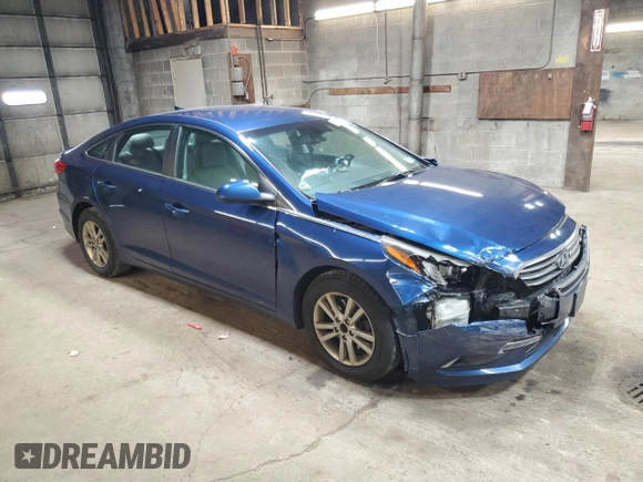 2015 Hyundai Sonata 2.4L SE with VIN 5NPE24AF6FH247707, listed as a Copart auction lot 52357415 with 124,265 mi miles and Salvage Title. Bid and sale history available at carsss.com. Image 4.
