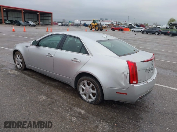 2009 Cadillac CTS AWD w/1SA with VIN 1G6DG577990155465, listed as a IAAI auction lot 41947102 with 1 mi miles. Bid and sale history available at carsss.com. Image 3.
