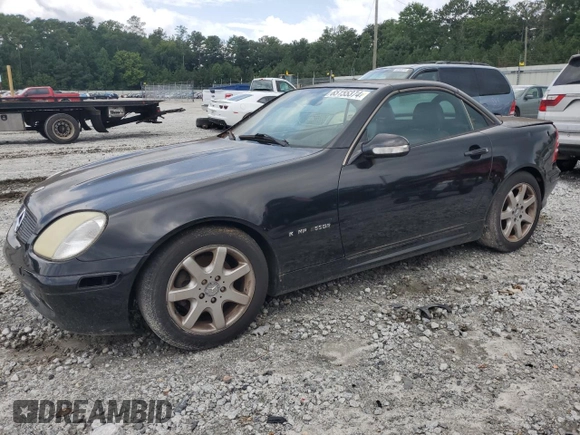 2001 Mercedes-Benz SLK 230 Kompressor z VIN WDBKK49F31F175681, wystawiony jako Copart lot #65155374 z przebiegiem Nie podano mil oraz Nie do naprawy • Non repairable. Historia ofert i sprzedaży dostępna na DreamBid. Obrazek 1.