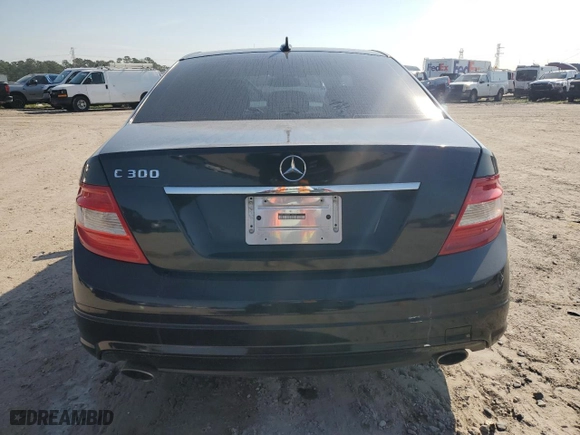 2011 Mercedes-Benz C-Class C 300 Sport with VIN WDDGF5EBXBR136015, listed as a Copart auction lot 45478485 with 163,997 mi miles and Salvage Title. Bid and sale history available at carsss.com. Image 6.