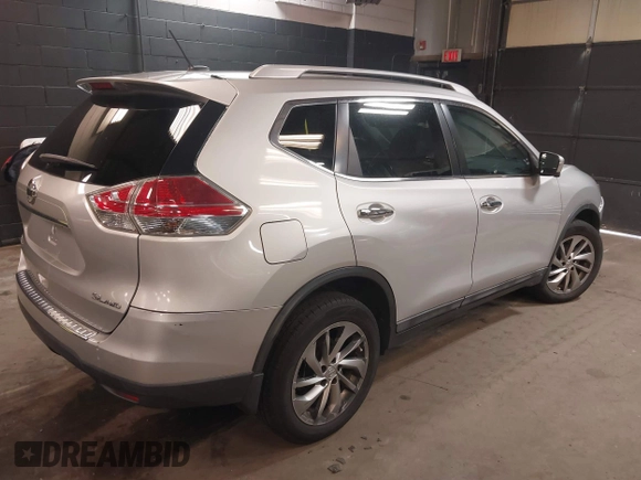 2014 Nissan Rogue SV with VIN 5N1AT2MV4EC838109, listed as a IAAI auction lot 41696736 with 148,761 mi miles and . Bid and sale history available at carsss.com. Image 4.