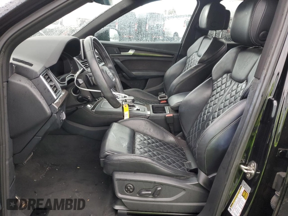 2019 Audi SQ5 Premium Plus with VIN WA1B4AFY8K2022409, listed as a Copart auction lot 76301484 with 64,893 mi miles and Salvage Title. Bid and sale history available at DreamBid. Image 7.