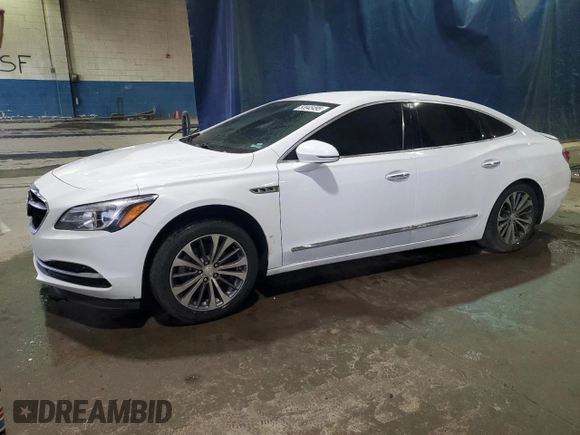 2017 Buick LaCrosse Essence with VIN 1G4ZP5SS4HU172157, listed as a Copart auction lot 50945495 with 124,454 mi miles and Salvage Title. Bid and sale history available at carsss.com. Image 1.