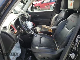 2018 Jeep Renegade Trailhawk with VIN ZACCJBCB0JPH15701, listed as a Copart auction lot 57450485 with Not provided miles and Salvage title. Bid and sale history available at DreamBid. Image 7.