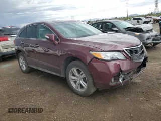 2014 Acura RDX Technology with VIN 5J8TB4H51EL017833, listed as a Copart auction lot 59980704 with 122,540 mi miles and Salvage Title. Bid and sale history available at DreamBid. Image 4.