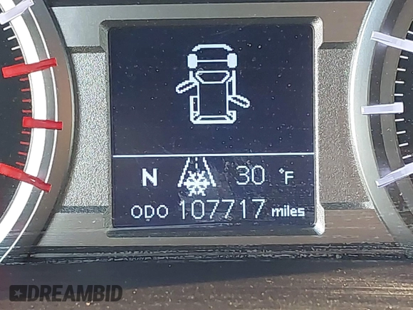2017 Toyota 4Runner SR5 with VIN JTEBU5JR4H5408115, listed as a IAAI auction lot 41779128 with 107,717 mi miles and . Bid and sale history available at DreamBid. Image 15.