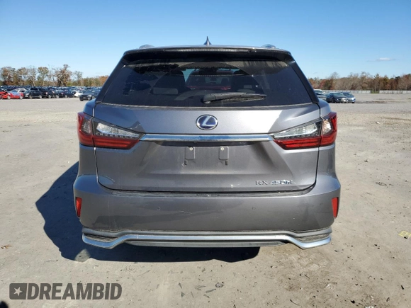 2019 Lexus RX with VIN JTJDGKCA0K2007905, listed as a Copart auction lot 79884884 with 87,896 mi miles and Salvage Title. Bid and sale history available at carsss.com. Image 6.