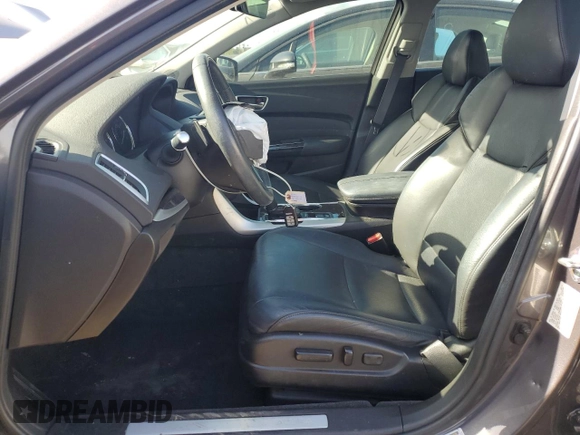 2018 Acura TLX w/Technology Pkg with VIN 19UUB1F58JA005741, listed as a Copart auction lot 49314215 with 58,597 mi miles and Salvage Title. Bid and sale history available at carsss.com. Image 7.