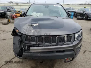 2021 Jeep Compass Trailhawk with VIN 3C4NJDDB1MT523820, listed as a Copart auction lot 45892595 with 81,406 mi miles and Salvage title. Bid and sale history available at DreamBid. Image 5.